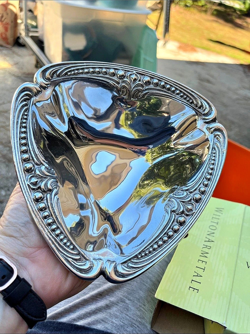 Wilton Armetale Belmont 7" Bowl Silver Serveware